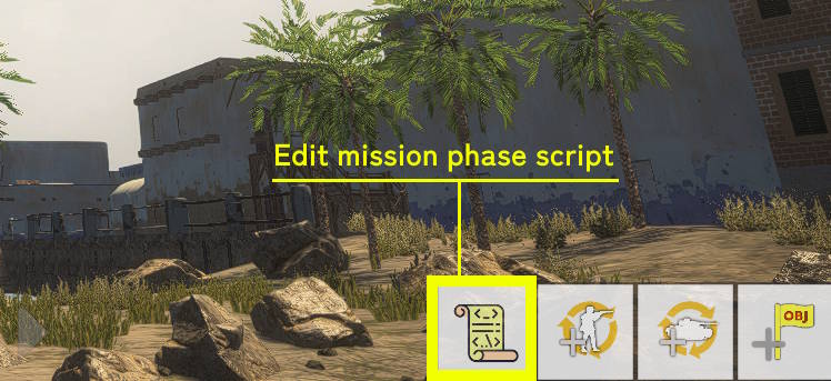 Script Button in Mission Editor